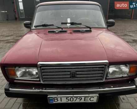 Червоний ВАЗ 2107, об'ємом двигуна 0 л та пробігом 115 тис. км за 1150 $, фото 1 на Automoto.ua
