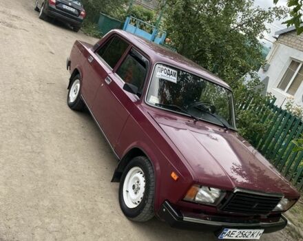 Красный ВАЗ 2107, объемом двигателя 1.5 л и пробегом 110 тыс. км за 1400 $, фото 1 на Automoto.ua