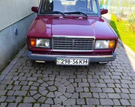 Червоний ВАЗ 2107, об'ємом двигуна 1.45 л та пробігом 170 тис. км за 1500 $, фото 1 на Automoto.ua