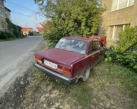 Червоний ВАЗ 2107, об'ємом двигуна 1.5 л та пробігом 50 тис. км за 450 $, фото 1 на Automoto.ua