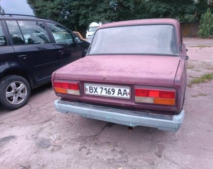 Червоний ВАЗ 2107, об'ємом двигуна 1.5 л та пробігом 110 тис. км за 243 $, фото 1 на Automoto.ua