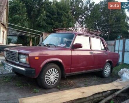 Красный ВАЗ 2107, объемом двигателя 1.46 л и пробегом 88 тыс. км за 1800 $, фото 1 на Automoto.ua