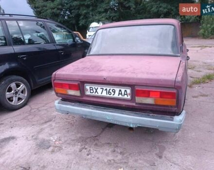 Червоний ВАЗ 2107, об'ємом двигуна 0.2 л та пробігом 110 тис. км за 250 $, фото 1 на Automoto.ua