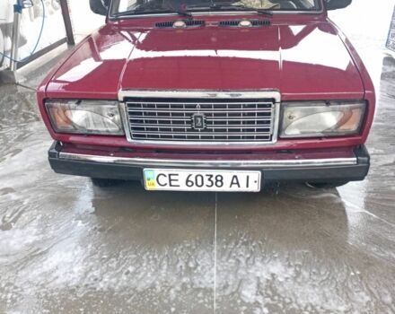 Красный ВАЗ 2107, объемом двигателя 1.5 л и пробегом 210 тыс. км за 900 $, фото 1 на Automoto.ua