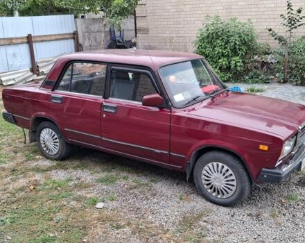 Красный ВАЗ 2107, объемом двигателя 1.5 л и пробегом 76 тыс. км за 1150 $, фото 1 на Automoto.ua