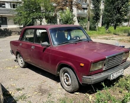 Червоний ВАЗ 2107, об'ємом двигуна 1.5 л та пробігом 58 тис. км за 780 $, фото 1 на Automoto.ua