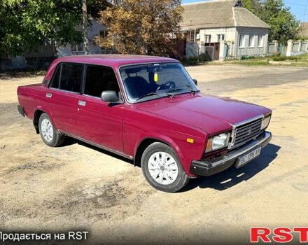 Красный ВАЗ 2107, объемом двигателя 1.5 л и пробегом 78 тыс. км за 1450 $, фото 1 на Automoto.ua