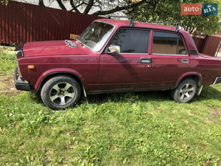 Красный ВАЗ 2107, объемом двигателя 0 л и пробегом 85 тыс. км за 900 $, фото 1 на Automoto.ua