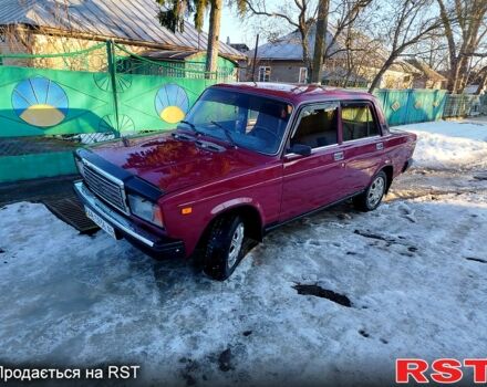 Красный ВАЗ 2107, объемом двигателя 1.5 л и пробегом 0 тыс. км за 1200 $, фото 1 на Automoto.ua
