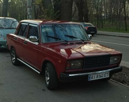 Красный ВАЗ 2107, объемом двигателя 1.2 л и пробегом 3 тыс. км за 1090 $, фото 1 на Automoto.ua