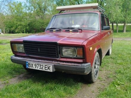 Червоний ВАЗ 2107, об'ємом двигуна 1.5 л та пробігом 264 тис. км за 850 $, фото 1 на Automoto.ua