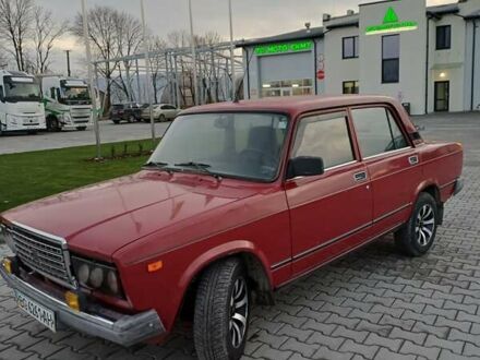 Красный ВАЗ 2107, объемом двигателя 1.5 л и пробегом 85 тыс. км за 1399 $, фото 1 на Automoto.ua