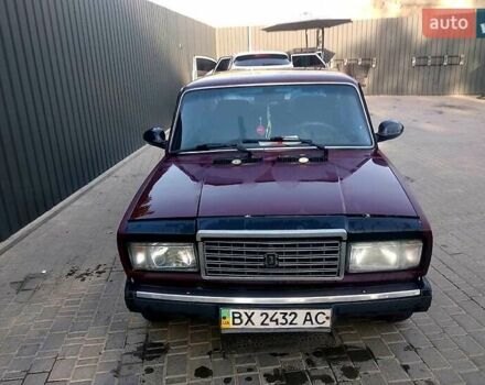 Красный ВАЗ 2107, объемом двигателя 1.5 л и пробегом 110 тыс. км за 1700 $, фото 1 на Automoto.ua