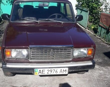 Красный ВАЗ 2107, объемом двигателя 1.5 л и пробегом 1 тыс. км за 1000 $, фото 1 на Automoto.ua