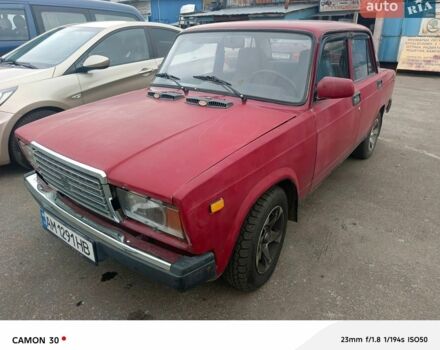 Червоний ВАЗ 2107, об'ємом двигуна 1.5 л та пробігом 170 тис. км за 1350 $, фото 1 на Automoto.ua