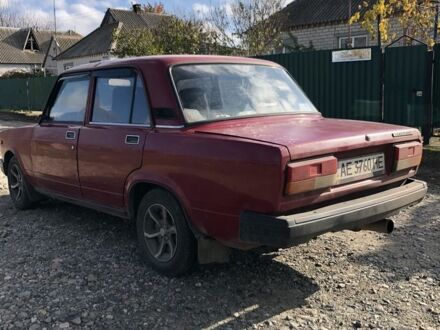 Красный ВАЗ 2107, объемом двигателя 1.5 л и пробегом 3 тыс. км за 739 $, фото 1 на Automoto.ua