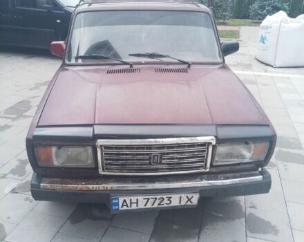 Червоний ВАЗ 2107, об'ємом двигуна 1.45 л та пробігом 110 тис. км за 350 $, фото 1 на Automoto.ua
