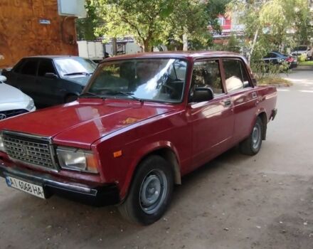 Красный ВАЗ 2107, объемом двигателя 1.5 л и пробегом 85 тыс. км за 850 $, фото 1 на Automoto.ua