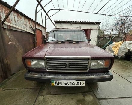 Червоний ВАЗ 2107, об'ємом двигуна 1.6 л та пробігом 76 тис. км за 1300 $, фото 1 на Automoto.ua