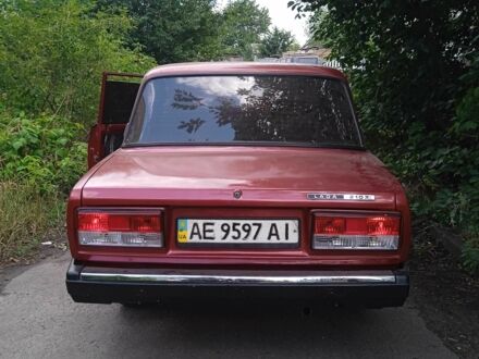 Красный ВАЗ 2107, объемом двигателя 1.5 л и пробегом 76 тыс. км за 1359 $, фото 1 на Automoto.ua