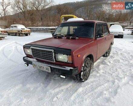 Червоний ВАЗ 2107, об'ємом двигуна 1.45 л та пробігом 232 тис. км за 1000 $, фото 1 на Automoto.ua
