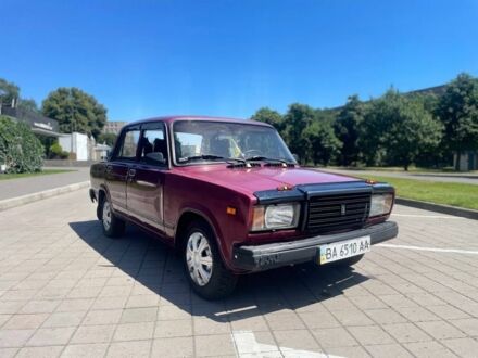 Красный ВАЗ 2107, объемом двигателя 1.5 л и пробегом 307 тыс. км за 799 $, фото 1 на Automoto.ua