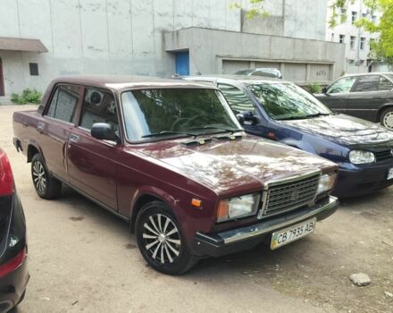 Красный ВАЗ 2107, объемом двигателя 0 л и пробегом 222 тыс. км за 1200 $, фото 1 на Automoto.ua