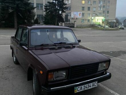 Красный ВАЗ 2107, объемом двигателя 1.5 л и пробегом 96 тыс. км за 1300 $, фото 1 на Automoto.ua