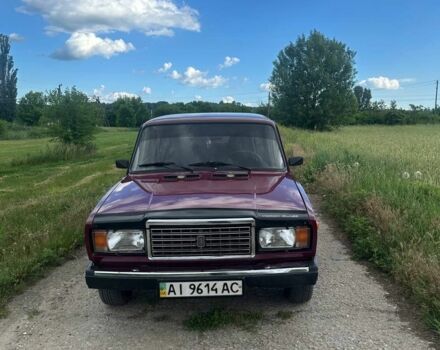 Червоний ВАЗ 2107, об'ємом двигуна 1.5 л та пробігом 70 тис. км за 853 $, фото 1 на Automoto.ua