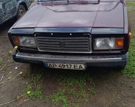 Красный ВАЗ 2107, объемом двигателя 1.5 л и пробегом 50 тыс. км за 2200 $, фото 1 на Automoto.ua