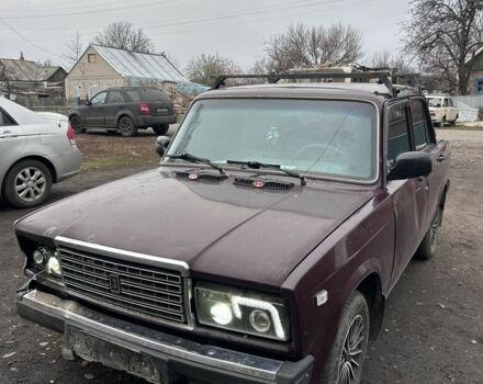 Червоний ВАЗ 2107, об'ємом двигуна 1.5 л та пробігом 127 тис. км за 667 $, фото 1 на Automoto.ua