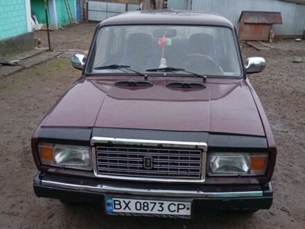 Червоний ВАЗ 2107, об'ємом двигуна 1.5 л та пробігом 2 тис. км за 1072 $, фото 1 на Automoto.ua