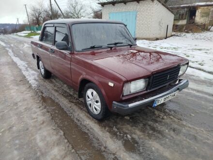 Червоний ВАЗ 2107, об'ємом двигуна 1.5 л та пробігом 95 тис. км за 1200 $, фото 1 на Automoto.ua