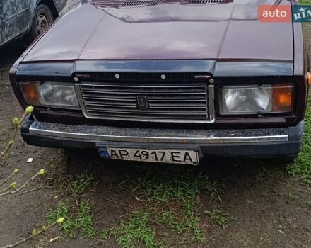 Красный ВАЗ 2107, объемом двигателя 1.45 л и пробегом 50 тыс. км за 2200 $, фото 1 на Automoto.ua