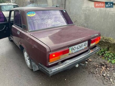 Красный ВАЗ 2107, объемом двигателя 1.5 л и пробегом 71 тыс. км за 1200 $, фото 1 на Automoto.ua