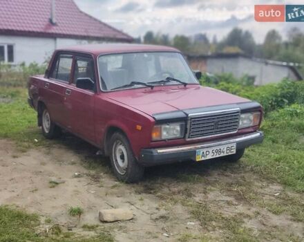 Червоний ВАЗ 2107, об'ємом двигуна 0 л та пробігом 40 тис. км за 999 $, фото 1 на Automoto.ua