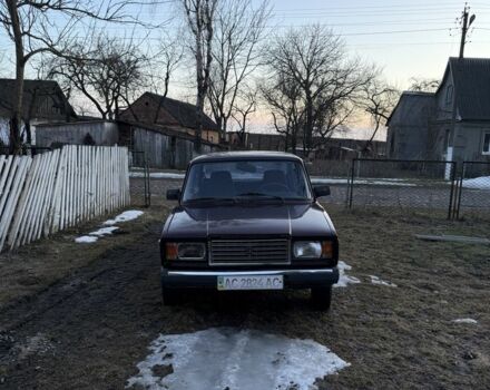 Червоний ВАЗ 2107, об'ємом двигуна 1.4 л та пробігом 2 тис. км за 650 $, фото 1 на Automoto.ua