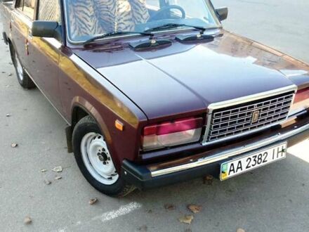 Красный ВАЗ 2107, объемом двигателя 1.45 л и пробегом 76 тыс. км за 1999 $, фото 1 на Automoto.ua