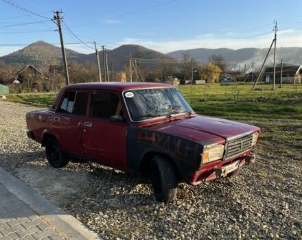 Червоний ВАЗ 2107, об'ємом двигуна 1.5 л та пробігом 1 тис. км за 500 $, фото 1 на Automoto.ua