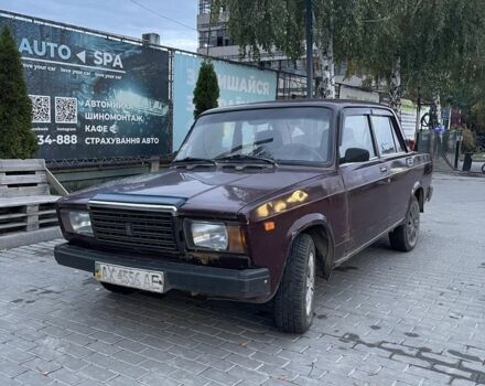 Червоний ВАЗ 2107, об'ємом двигуна 1.5 л та пробігом 70 тис. км за 500 $, фото 1 на Automoto.ua