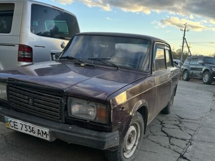 Красный ВАЗ 2107, объемом двигателя 1.5 л и пробегом 150 тыс. км за 238 $, фото 1 на Automoto.ua