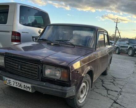 Красный ВАЗ 2107, объемом двигателя 1.5 л и пробегом 150 тыс. км за 226 $, фото 1 на Automoto.ua