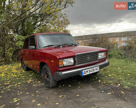 Червоний ВАЗ 2107, об'ємом двигуна 1.45 л та пробігом 109 тис. км за 1250 $, фото 1 на Automoto.ua