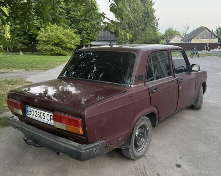 Червоний ВАЗ 2107, об'ємом двигуна 1.5 л та пробігом 65 тис. км за 500 $, фото 1 на Automoto.ua