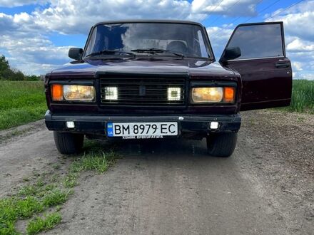 ВАЗ 2107 2006 в Сумах на Automoto.ua Красный ВАЗ 2107, объемом двигателя 1.5 л и пробегом 100 тыс. км за 1000 $, фото 1 на Automoto.ua
