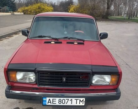 Красный ВАЗ 2107, объемом двигателя 1.5 л и пробегом 140 тыс. км за 1500 $, фото 1 на Automoto.ua