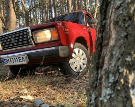 Червоний ВАЗ 2107, об'ємом двигуна 1.6 л та пробігом 180 тис. км за 1100 $, фото 1 на Automoto.ua