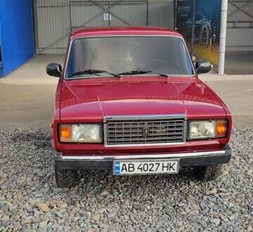 Красный ВАЗ 2107, объемом двигателя 1.45 л и пробегом 92 тыс. км за 1900 $, фото 1 на Automoto.ua