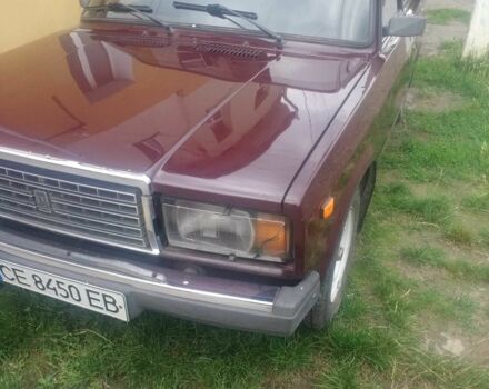 Красный ВАЗ 2107, объемом двигателя 1.5 л и пробегом 88 тыс. км за 1349 $, фото 1 на Automoto.ua
