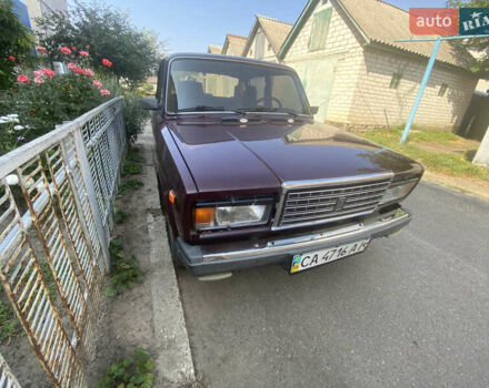 Красный ВАЗ 2107, объемом двигателя 0 л и пробегом 100 тыс. км за 2200 $, фото 1 на Automoto.ua